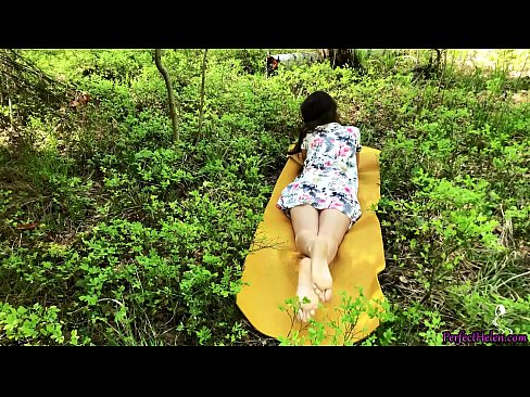 ❤️ Stranger on Tinder Masturbates My Pussy and Fucks Passionately in the wood Sex di urang ﹏