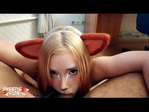 ❤️ Kitsune ngelek kontol jeung cum dina sungut nya Sex di urang ﹏
